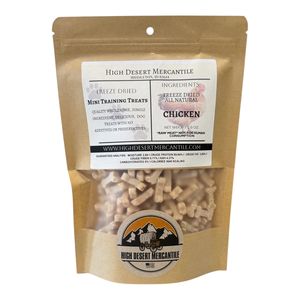 CHICKEN - Organic Single Ingredient Freeze Dried Dog Treat