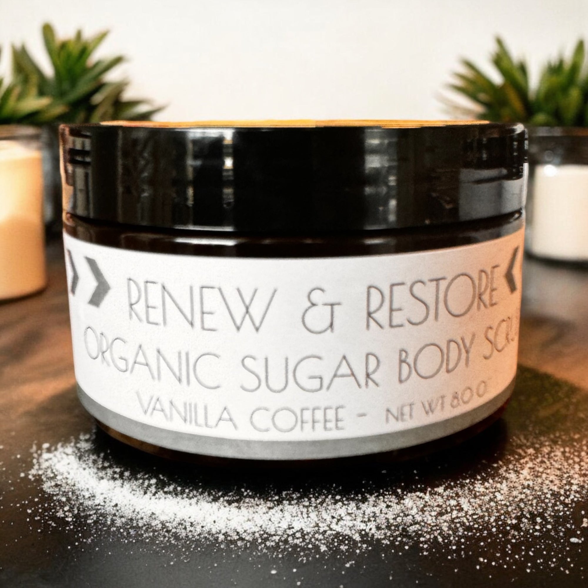 RENEW & RESTORE ORGANIC SUGAR BODY SCRUB