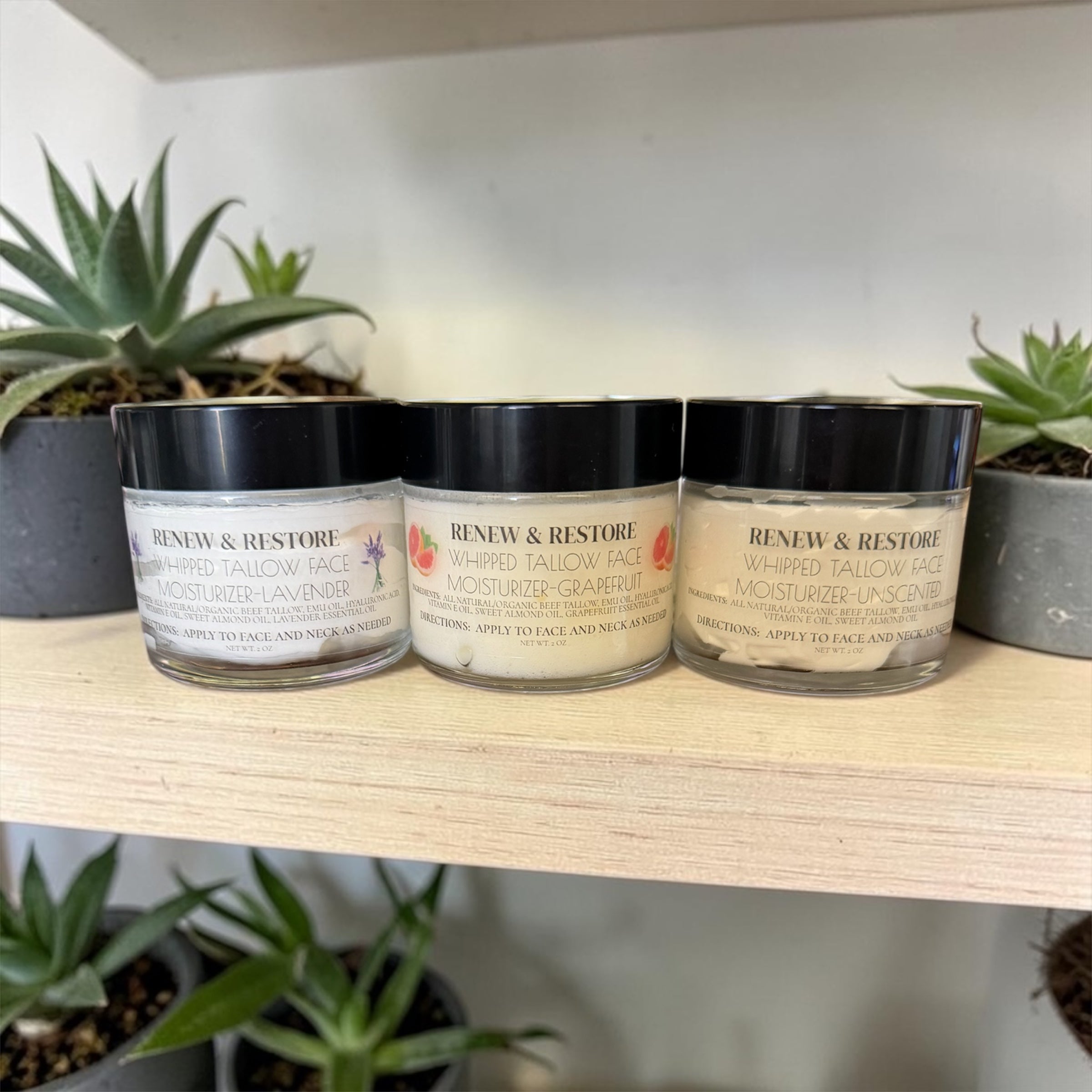 RENEW & RESTORE WHIPPED TALLOW FACE MOISTURIZER
