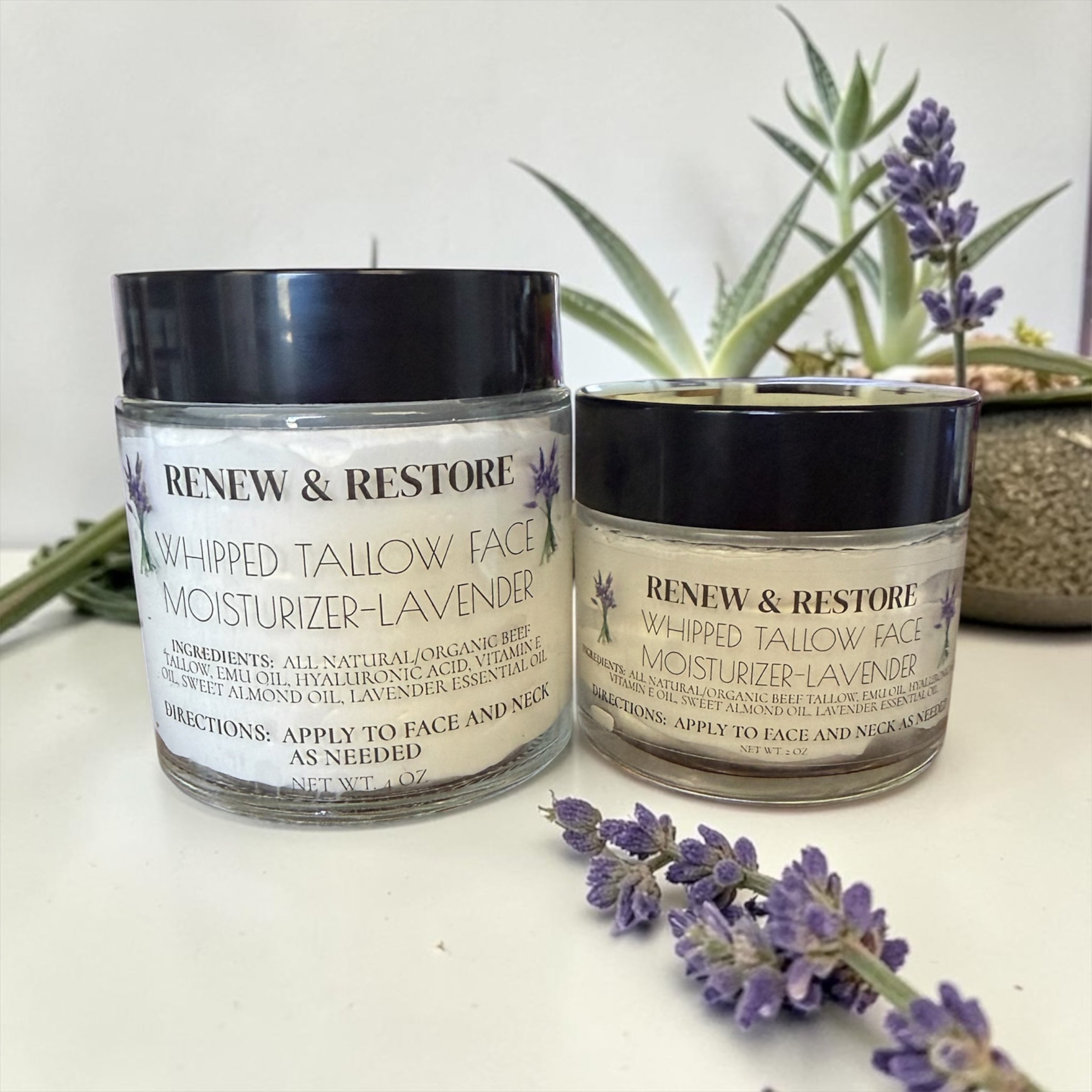 RENEW & RESTORE WHIPPED TALLOW FACE MOISTURIZER