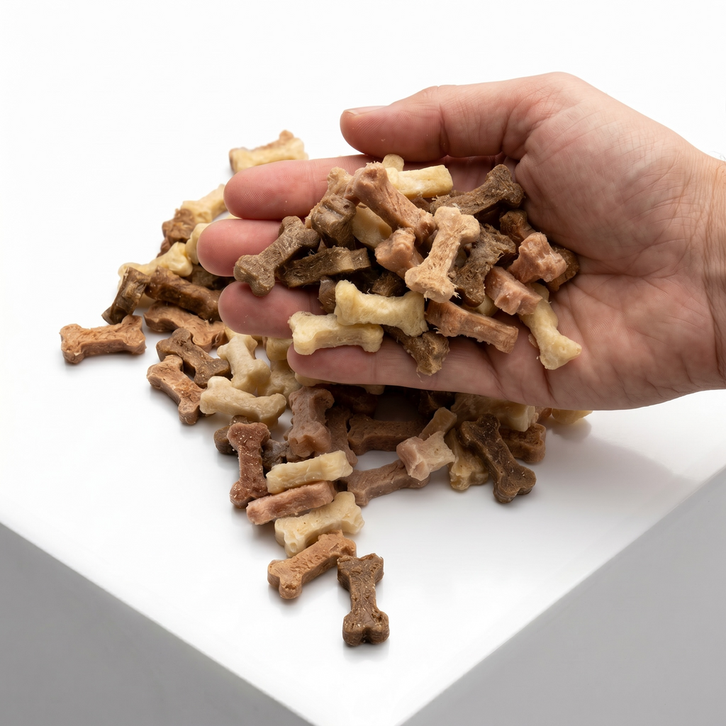 Cat Treats | Freeze Dried Triple Protein Blend with Chicken, Turkey & Beef