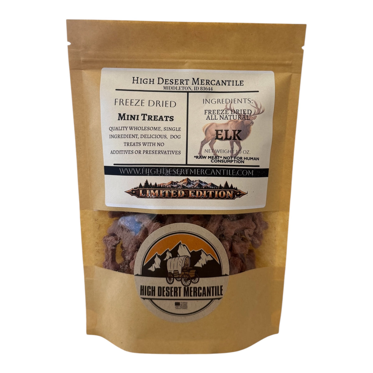 Limited Edition Freeze-Dried Elk Treats