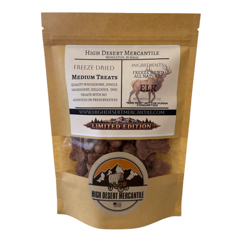 Limited Edition Freeze-Dried Elk Treats
