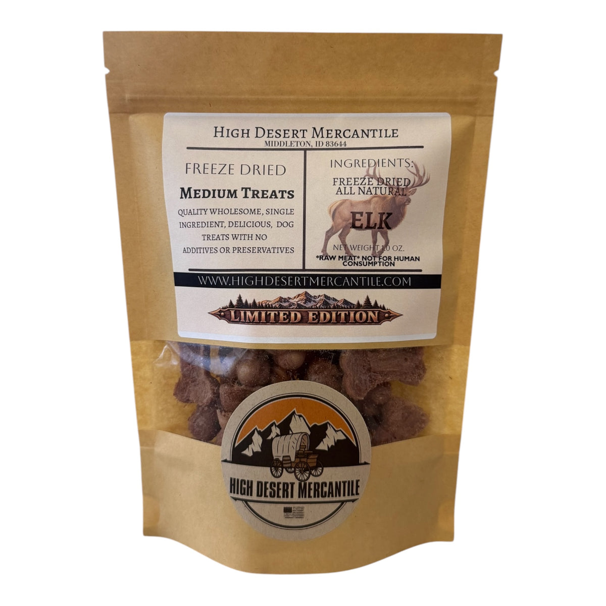 Limited Edition Freeze-Dried Elk Treats