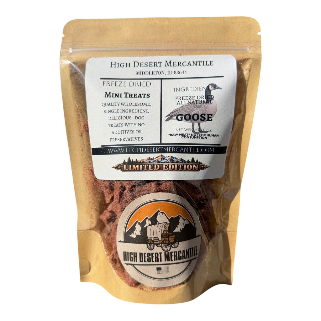 LIMITED EDITION-GOOSE-All natural Freeze Dried Goose Treats for Pets