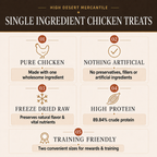 CHICKEN - Organic Single Ingredient Freeze Dried Dog Treat