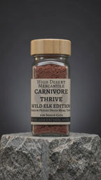 Carnivore Thrive ELK EDITION Freeze Dried Topper for Dogs and Cats